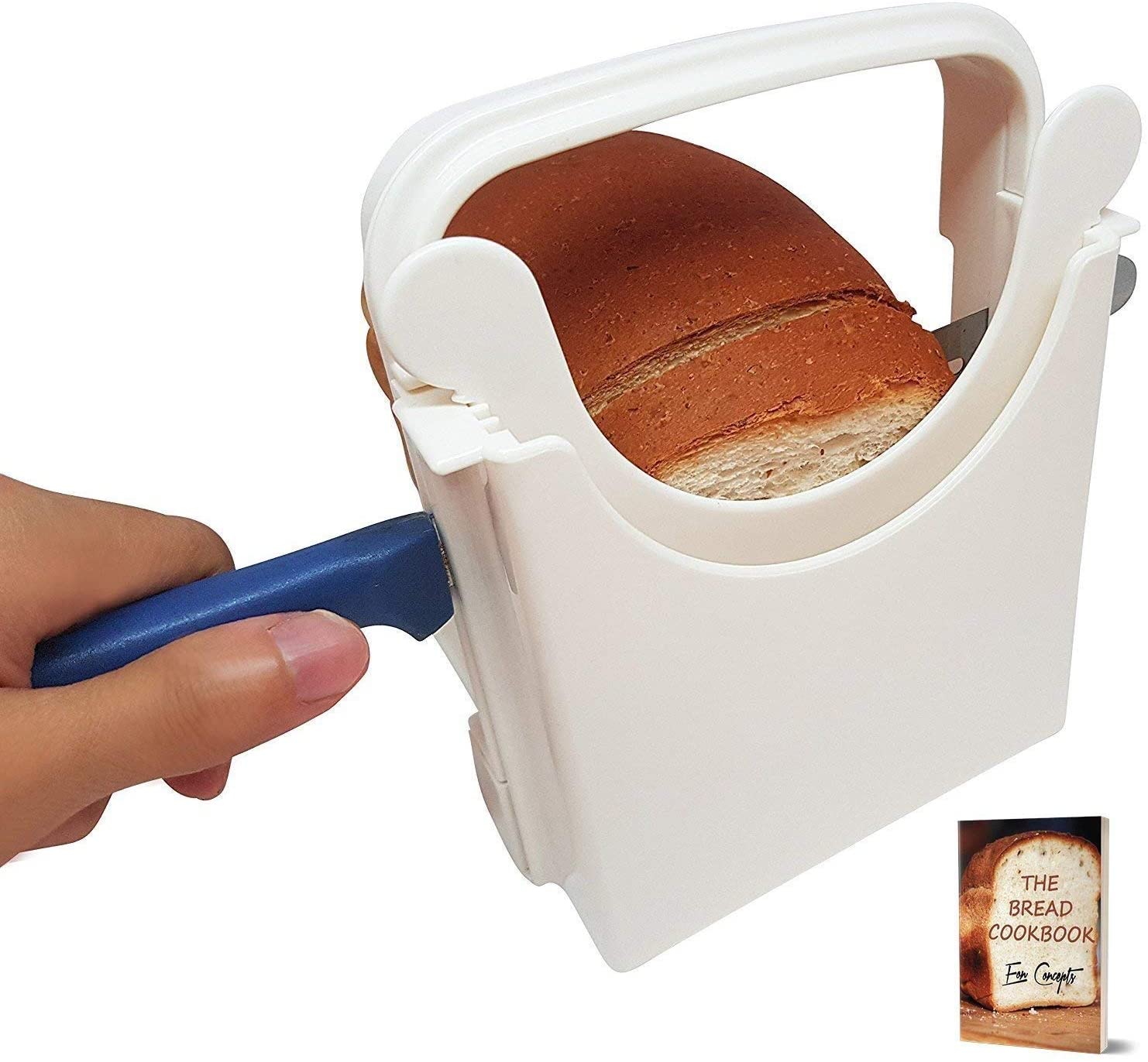 Eon Concepts Anti-Slip ABS Resin Bread Slicer