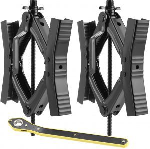 EPOARTIST Anti-Slip Chock Stabilizer Scissors RV Accessory, 2-Pack