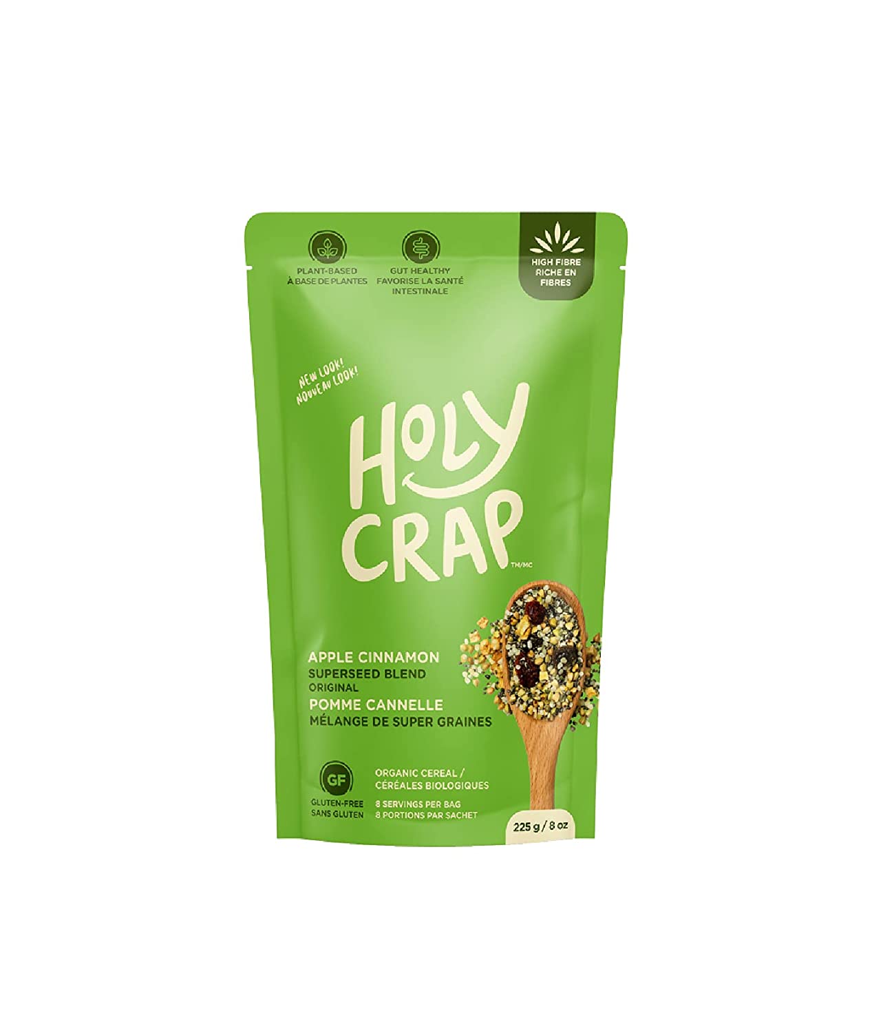 Holy Crap Vegan Superseed Blend High Fiber Cereal