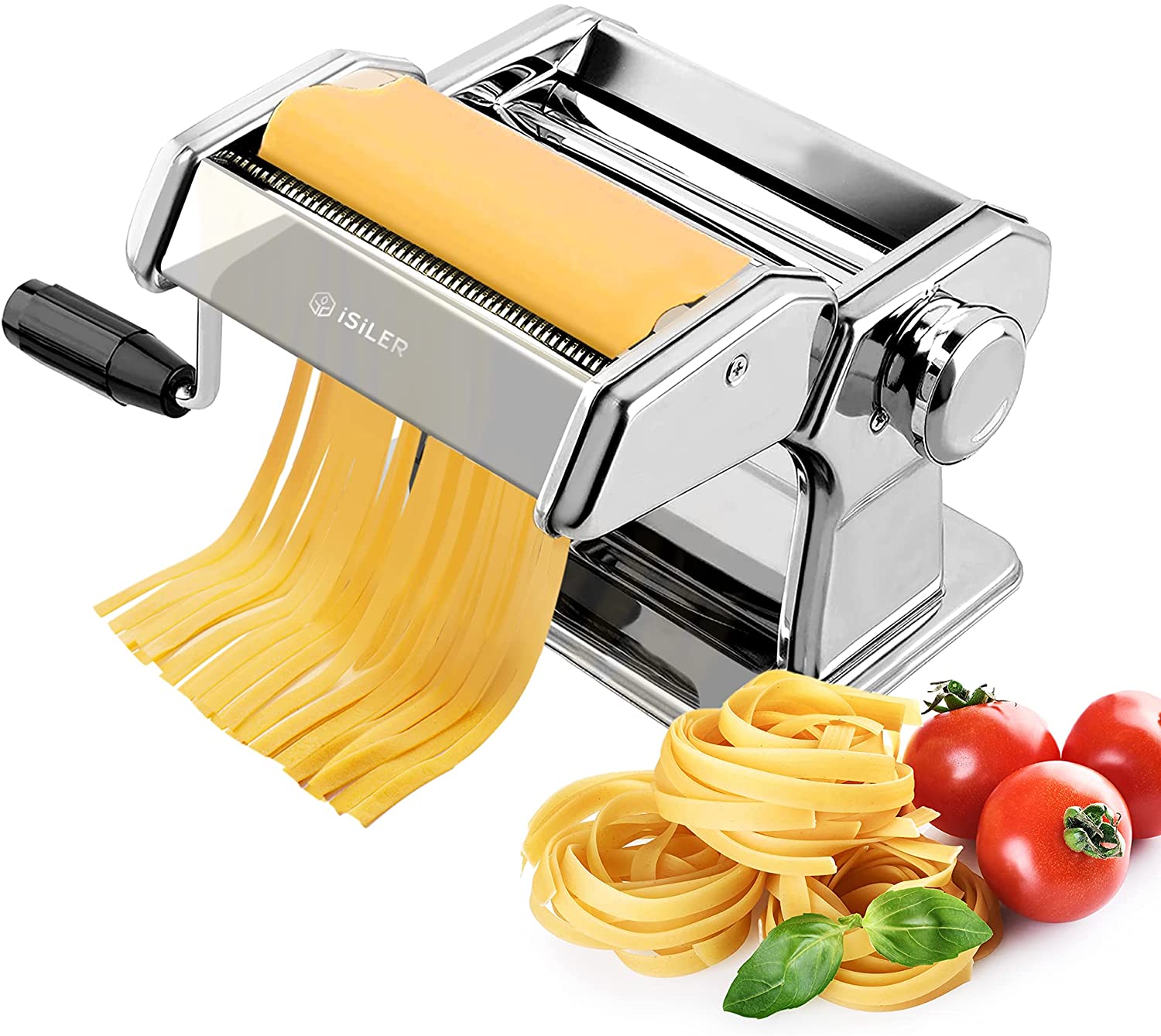 iSiLER Table Clamp Roller Pasta Machine
