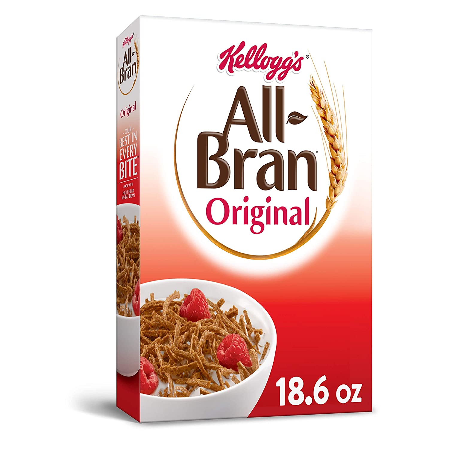 Kellogg’s All Bran Low Fat High Fiber Cereal