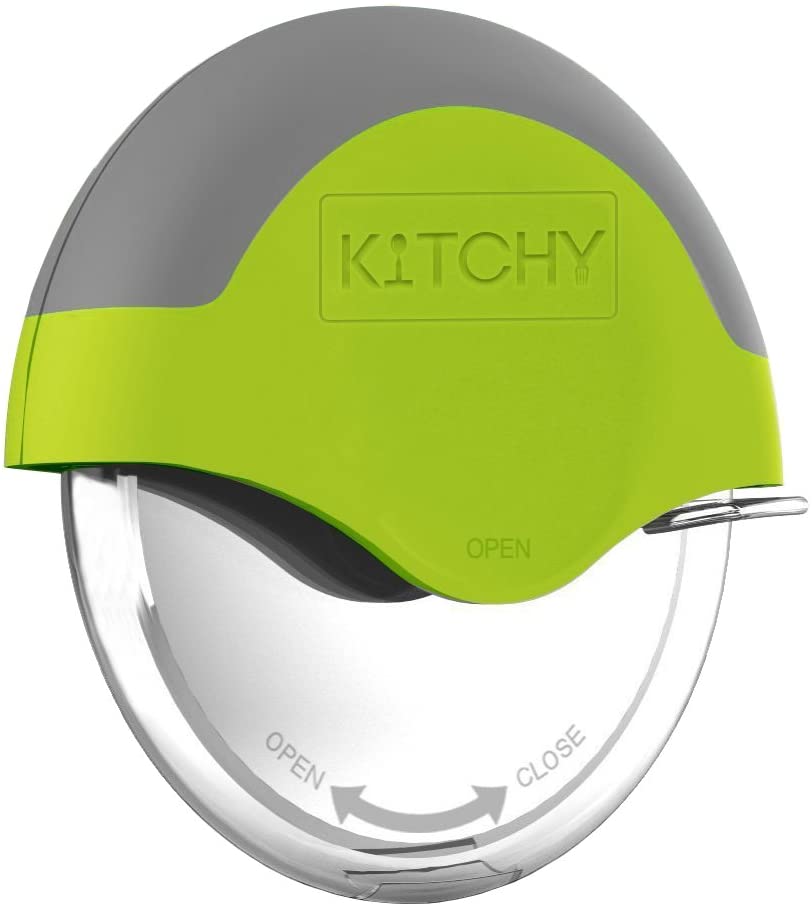 Kitchy Retractable Blade Guard Pizza Cutter Wheel