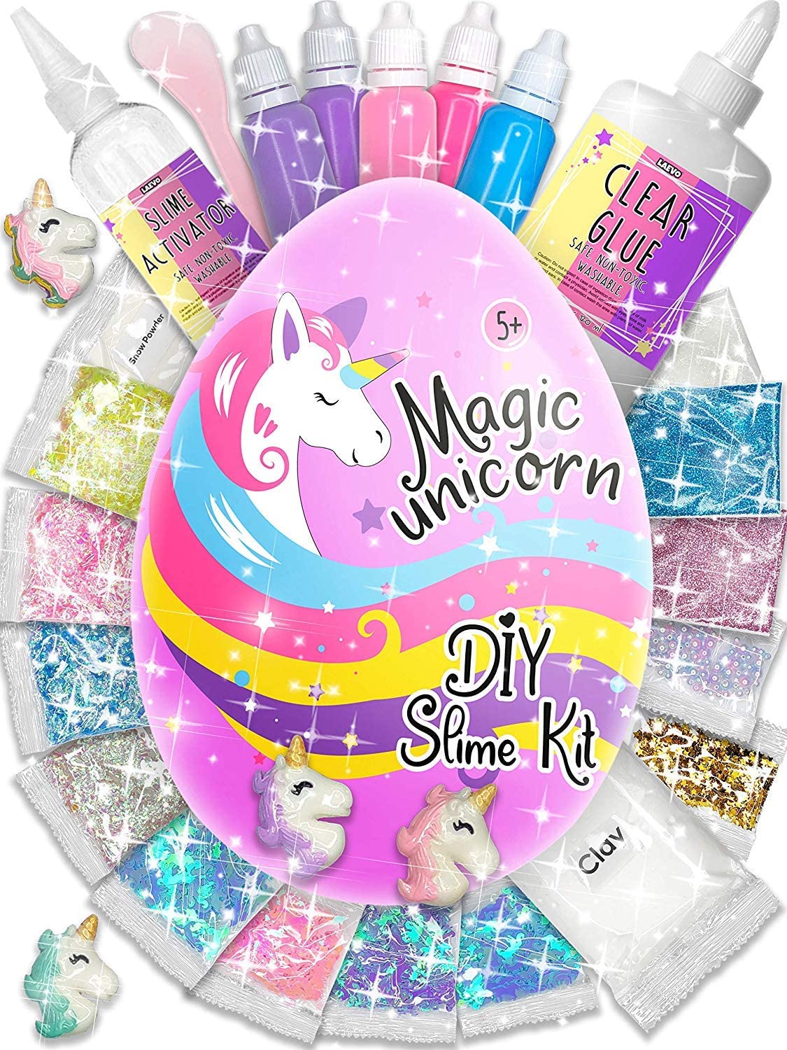 Laevo Magic Unicorn DIY Slime Kit