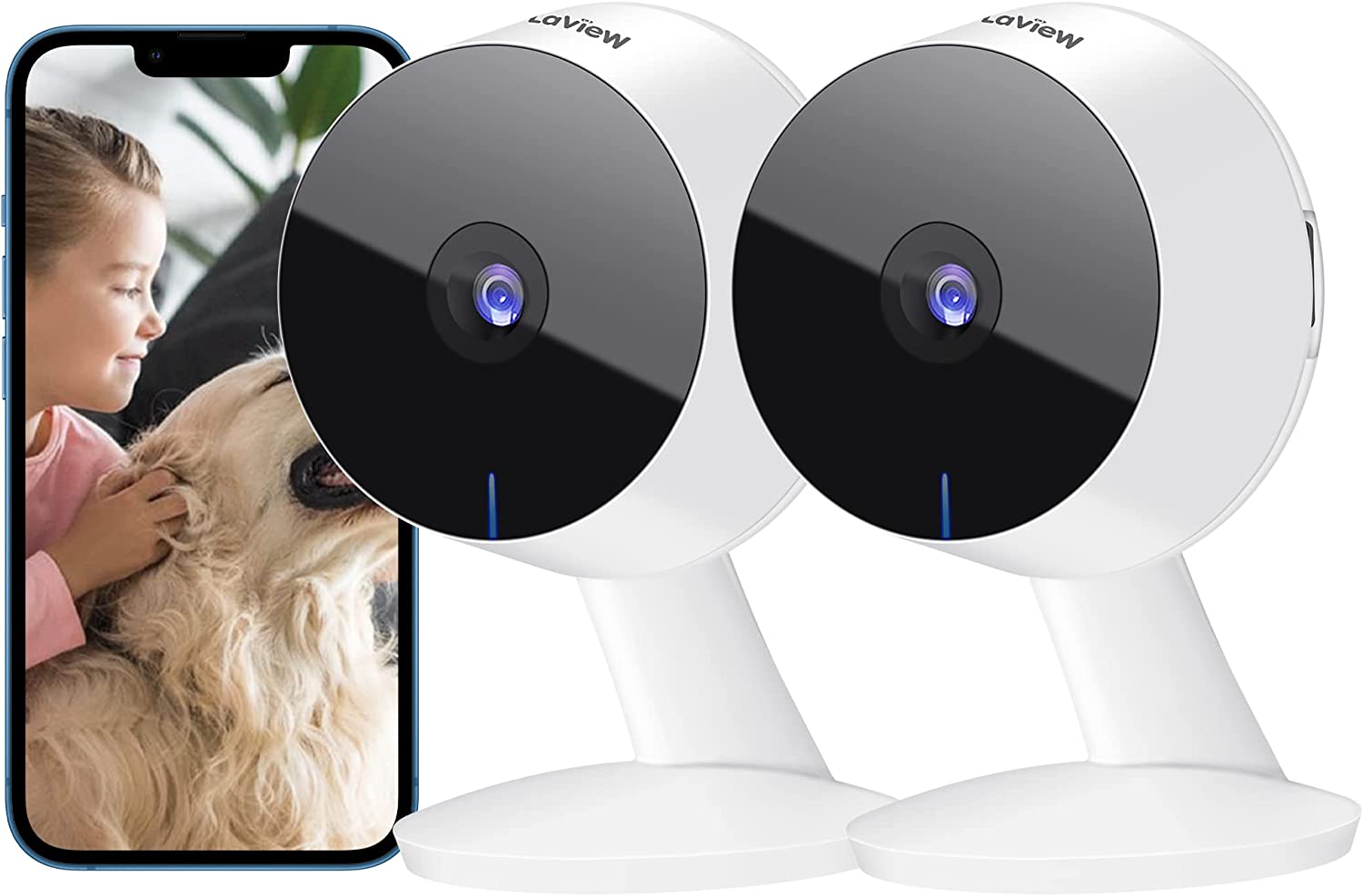 Laview Live Streaming Stylish Security Camera