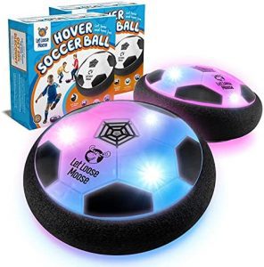 Let Loose Moose Foam Bumpers & LED Lights Hover Soccer Balls, 2-Pack