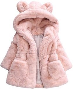 Mallimoda Windproof Ultra Soft Girls’ Coat