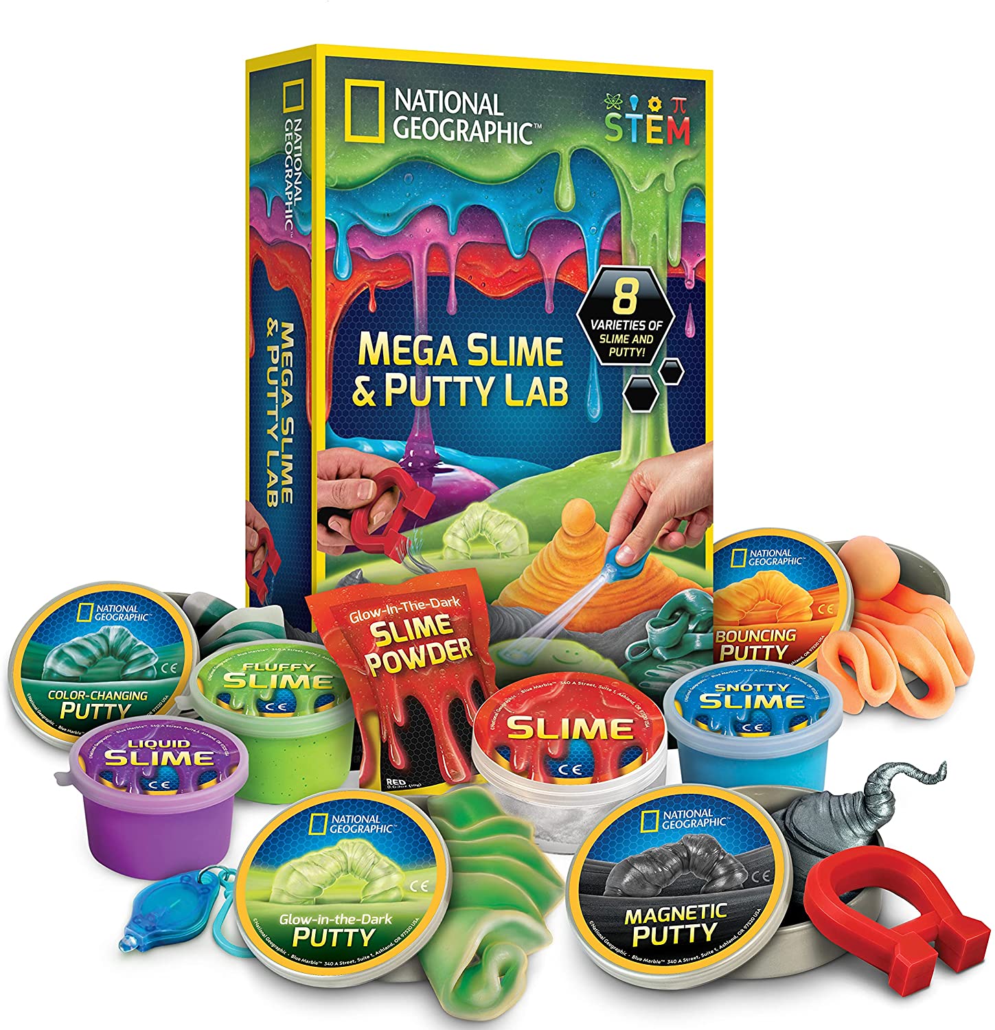NATIONAL GEOGRAPHIC Magnetic Putty & Slime Maker