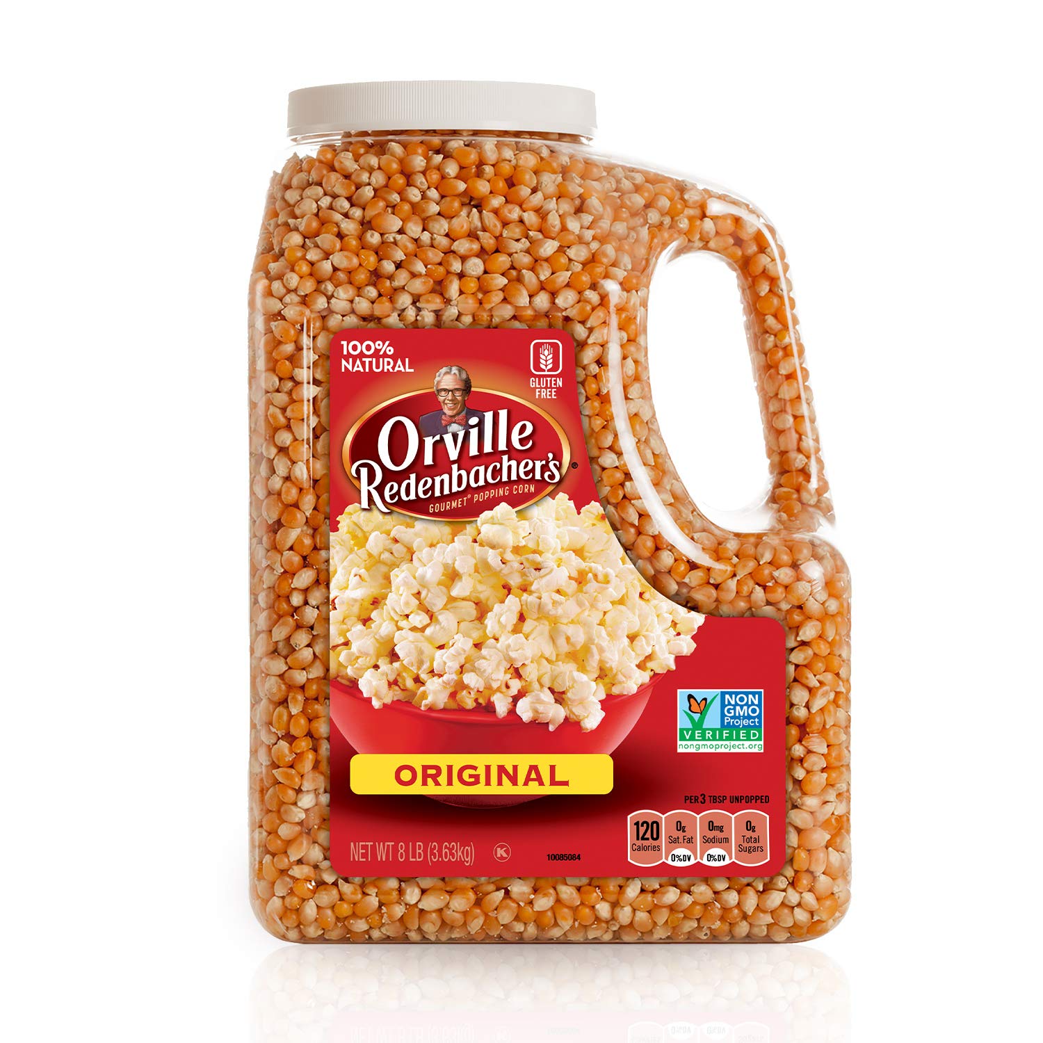 Orville Redenbacher’s Original Yellow Popcorn Kernels, 8-Pounds