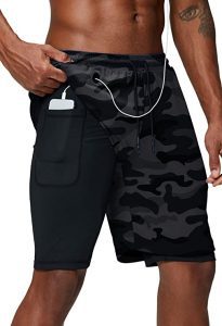 Pinkbomb Compression Support Running Shorts For Men