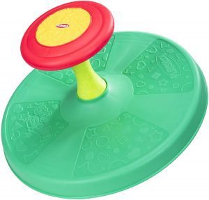 Playskool Sit ‘n Spin Motor Skills Developing Spinning Toddler Yard Toy