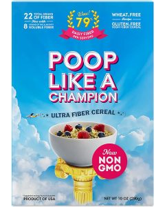Poop Like A Champion Wheat-Free High Fiber Cereal