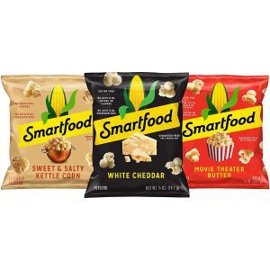Smartfood Assorted Flavors Snack-Size Popcorn Bags, 40-Count