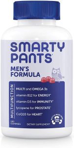 SmartyPants Gluten-Free Men’s Gummy Multi-Vitamins, 180-Count