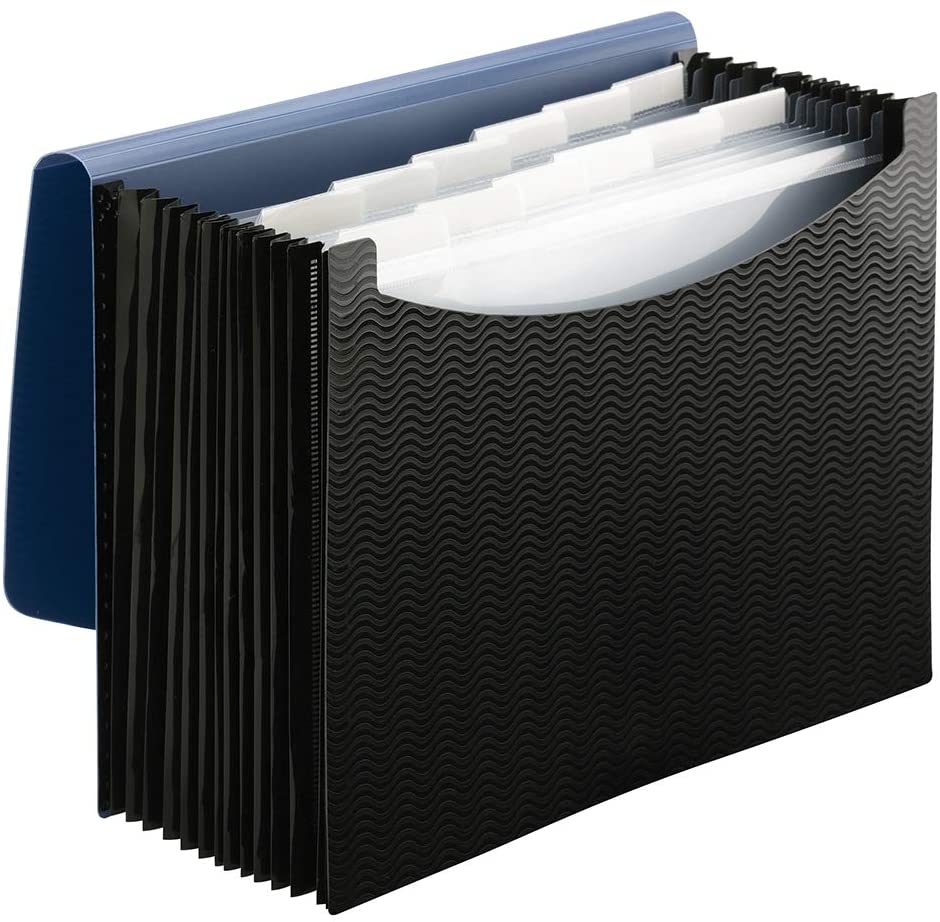 Smead Waterproof Expanding 12-Pocket File Folder
