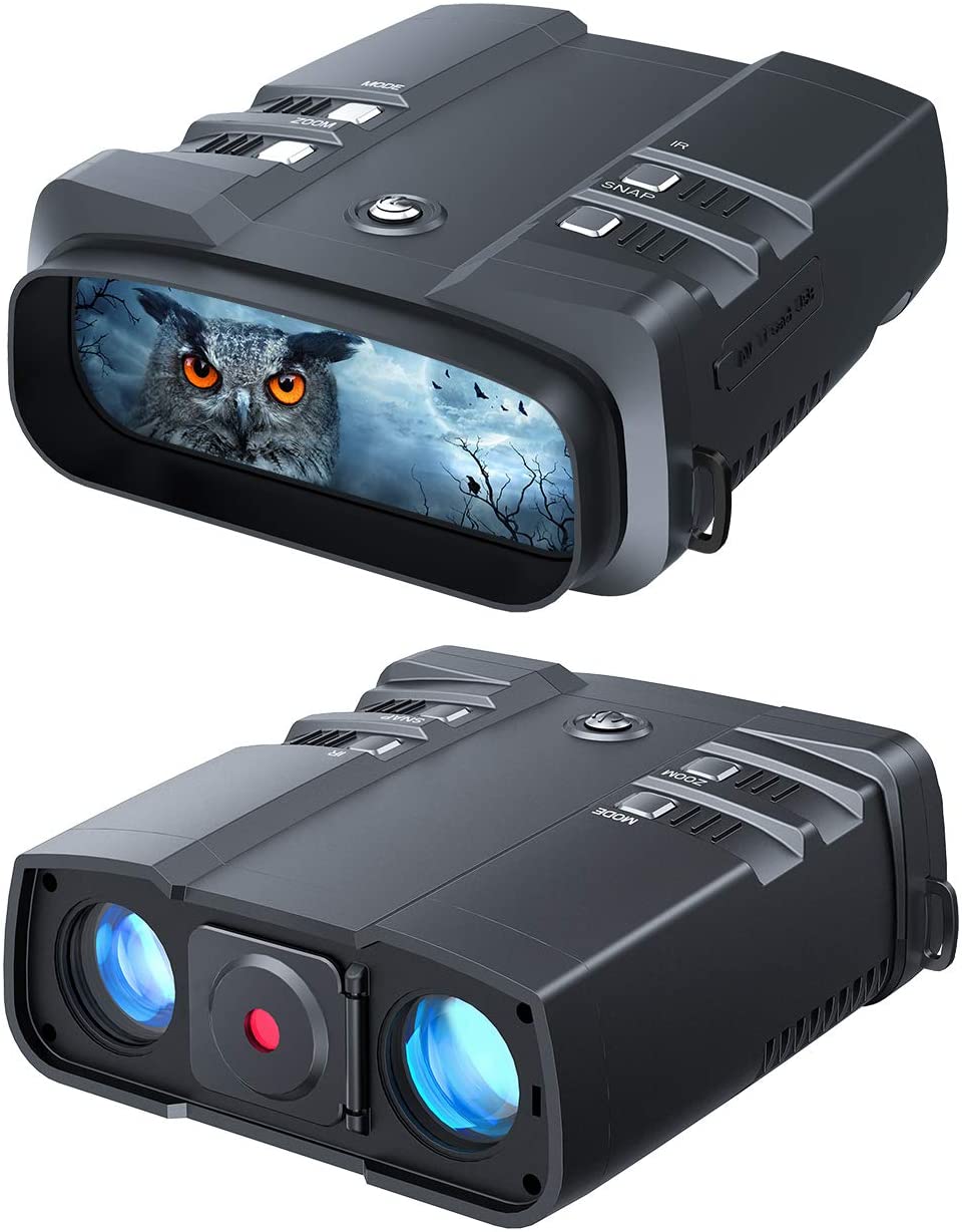 VABSCE No-Glow Long Battery Night Vision Goggles