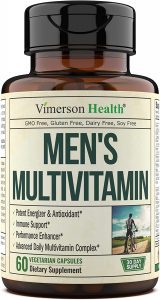 Vimerson Health Vegetarian Sugar-Free Men’s Multi-Vitamins, 60-Count