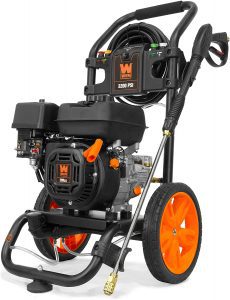 WEN PW3200 5-Nozzle Reinforced Hose Gas Pressure Washer