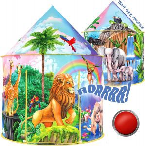 W&O Jungle Animals Themed Kids’ Tent