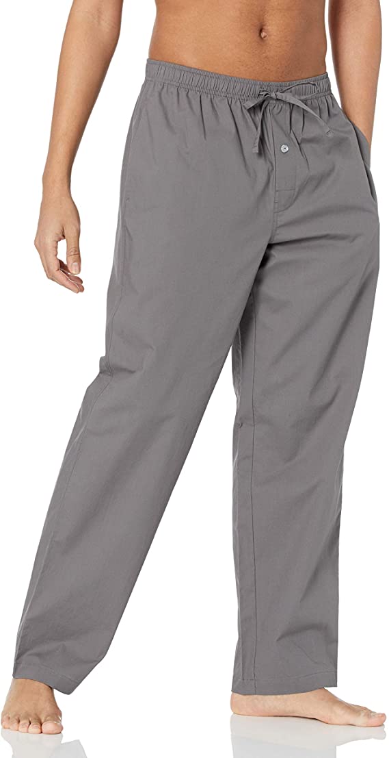 Amazon Essentials Drawstring & Pockets Straight-Fit Men’s PJ Pants
