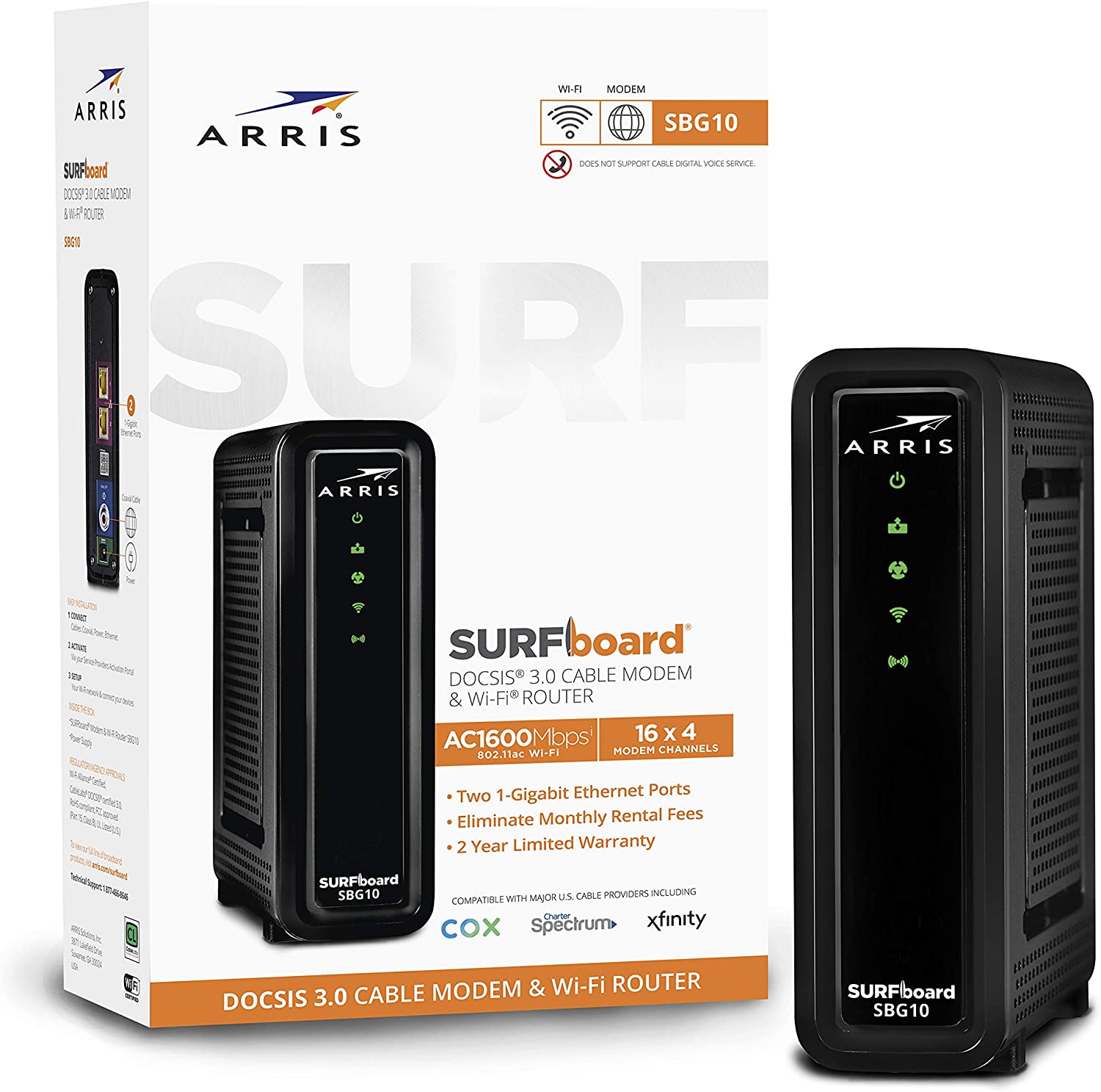 ARRIS SURFboard 3-In-1 Internet Wireless Router