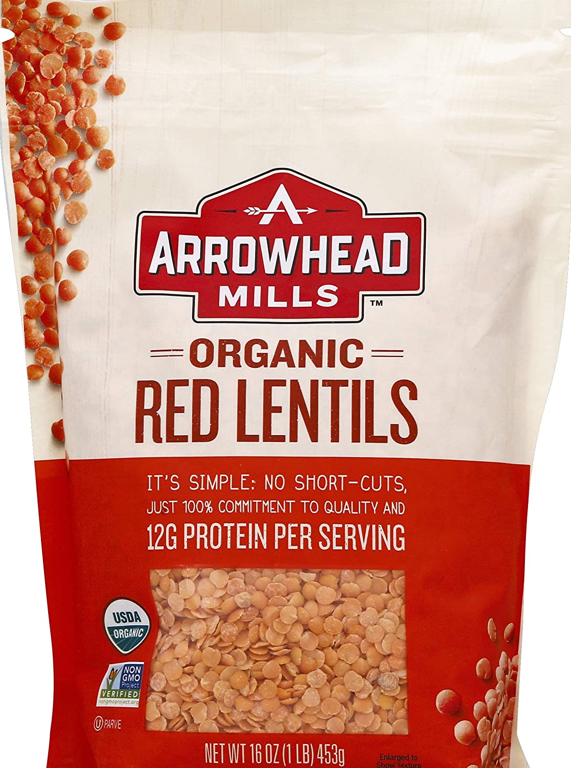 Arrowhead Mills Kosher Organic Dried Red Lentils