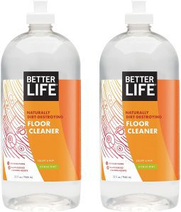 Better Life Plant-Based Kitchen Floor Cleaner, 32-Ounce, 2-Pack