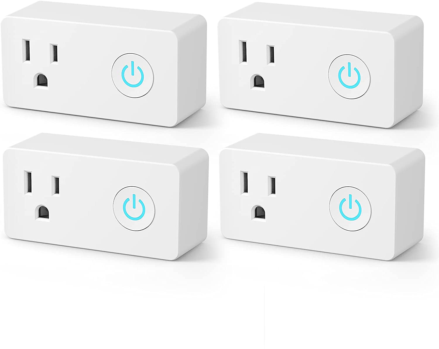 BN-LINK Voice Controlled Smart Plug, 4-Pack