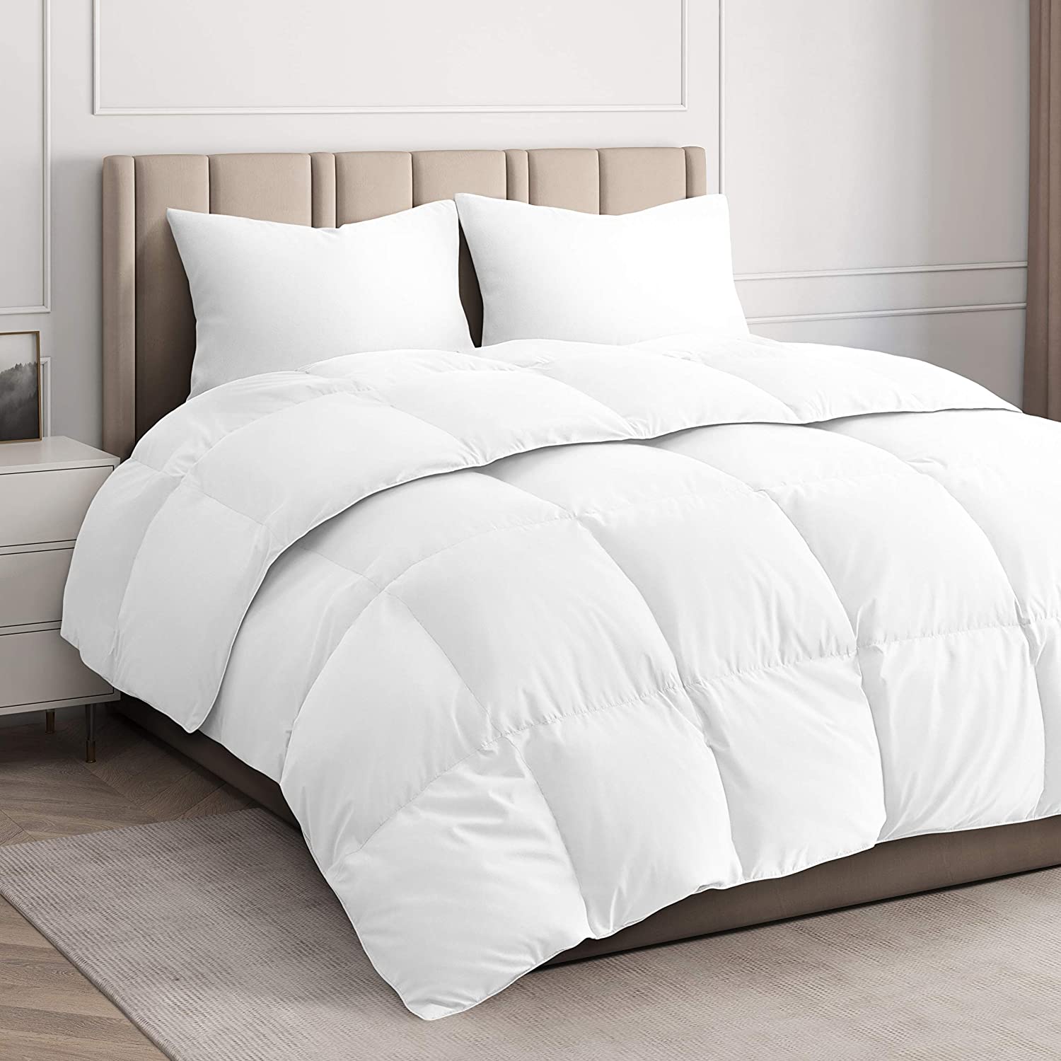 CGK Unlimited Washer-Friendly Siliconized Fiberfilled Comforter