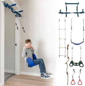 Gym1 Steel Bar Doorway Swing & Gym Attachments Indoor Swing For Kids