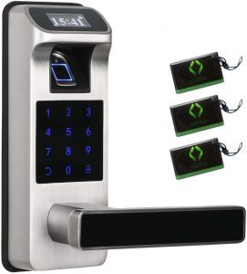 HARFO Keypad & Fingerprint Keyless Entry Door Locking Mechanism
