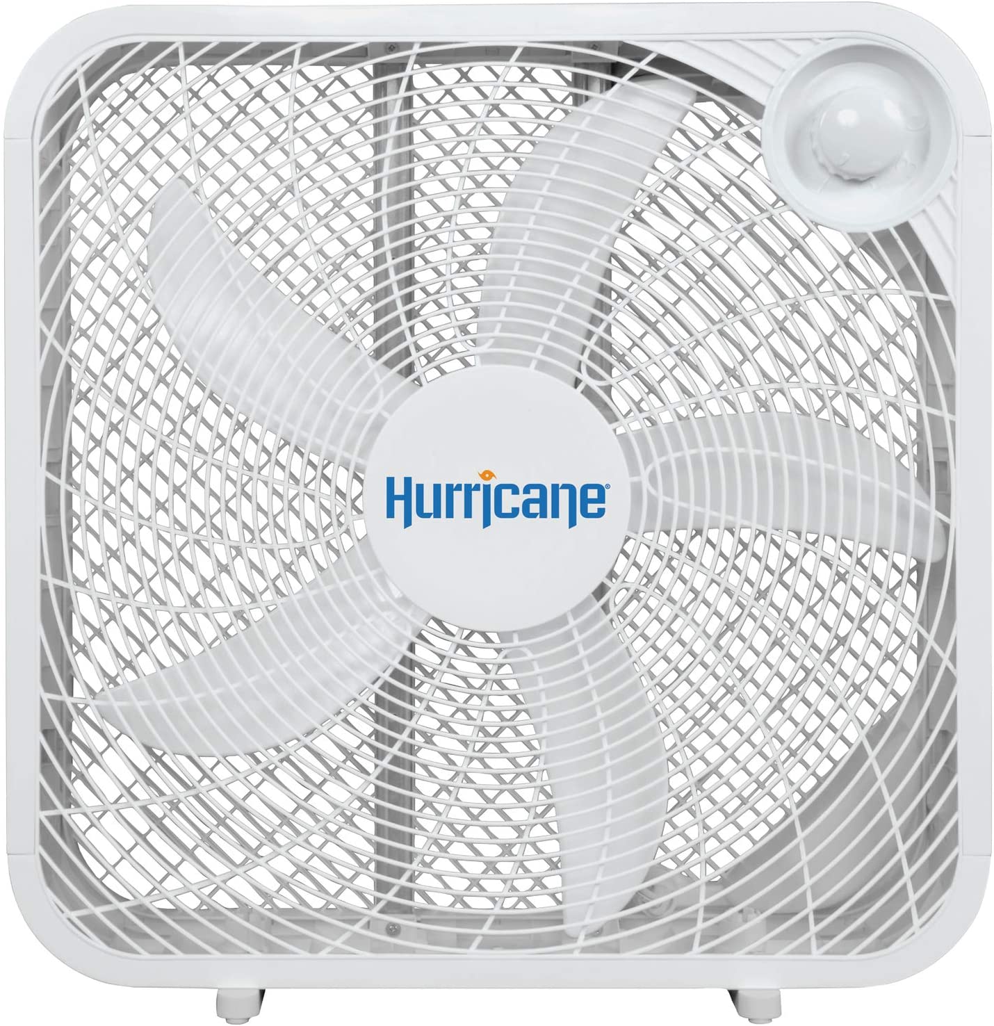 Hurricane HGC736501 Portable Quiet Box Fan, 20-Inch