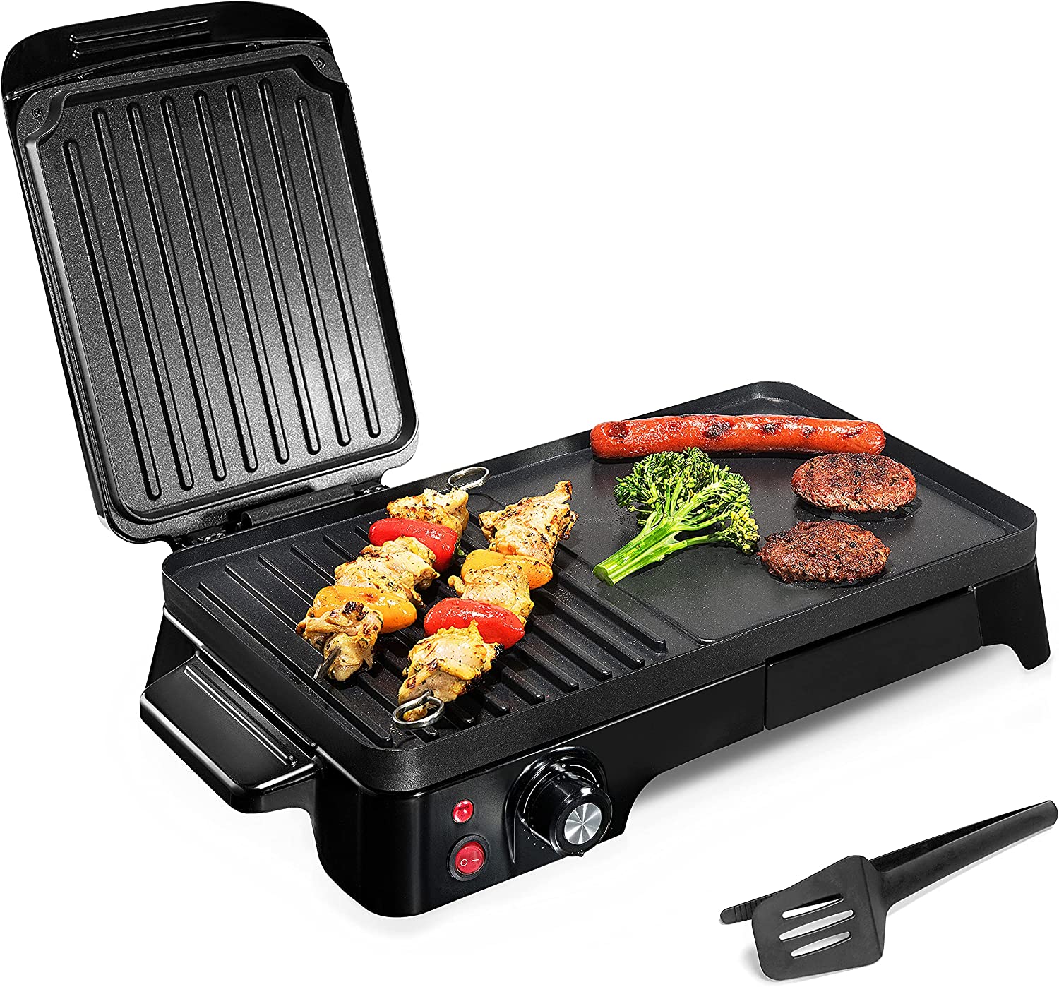 NutriChef Fast Cooking Easy Clean Griddle