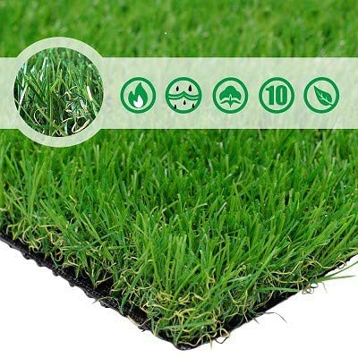 Pet Grow Rubber Backed Quick-Dry Fake Grass Rug