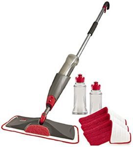 Rubbermaid Multi-Surface Microfiber Spray Mop With Reusable Pads