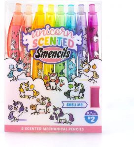 Scentco Scented Grip Mechanical Pencils For Girls, 8-Count