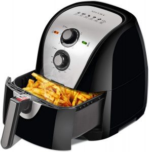 Secura All-In-One Adjustable Air Fryer, 5.3-Quart