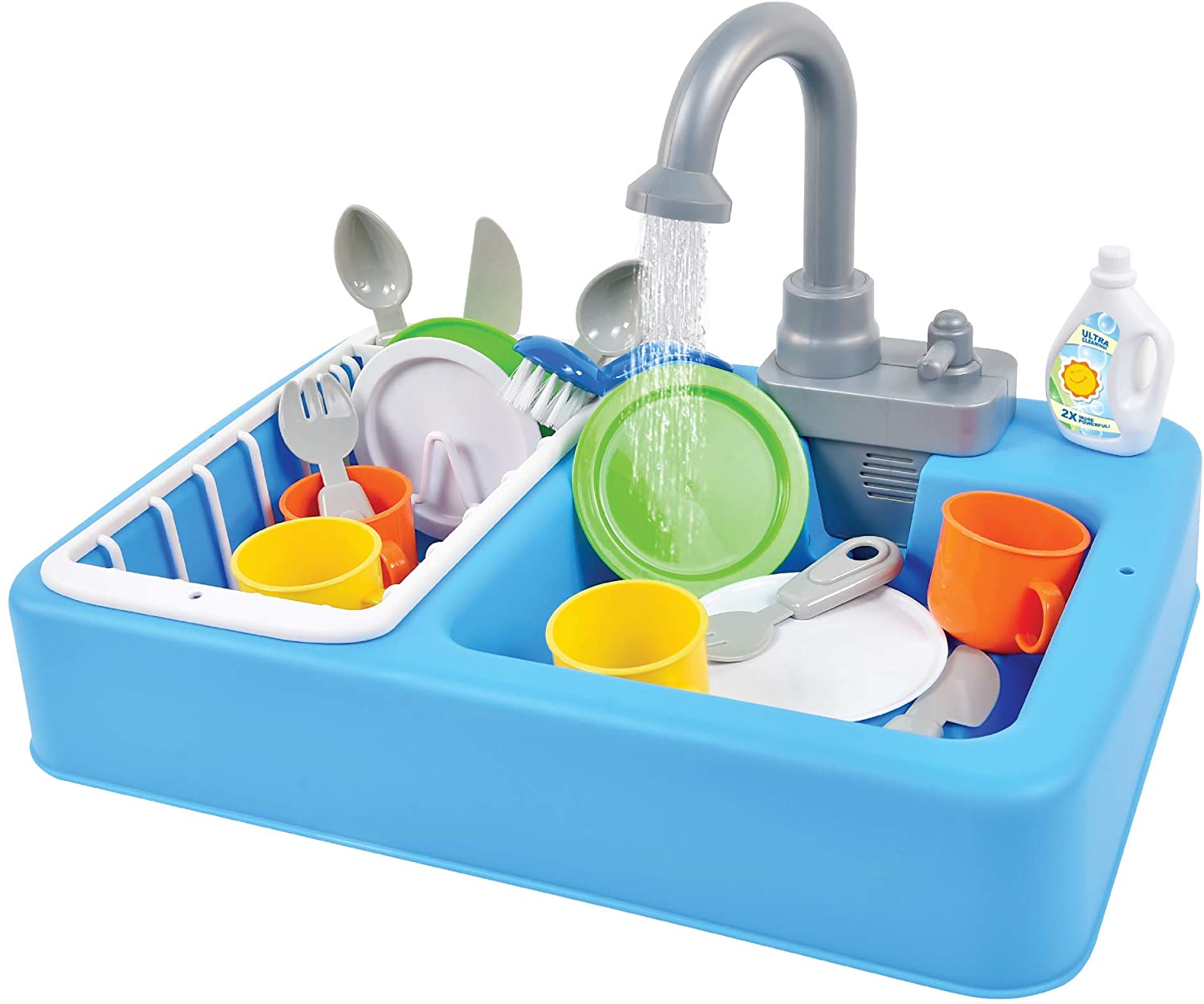 Sunny Days Entertainment Dish Sink Play Kitchen For Kids