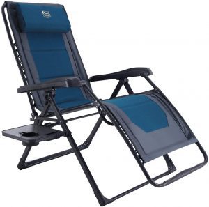 TIMBER RIDGE Outdoor Adjustable Zero Gravity Chair