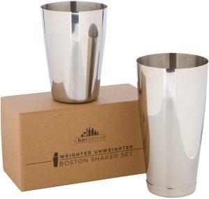 Top Shelf Bar Professional Dishwasher Safe Cocktail Shaker