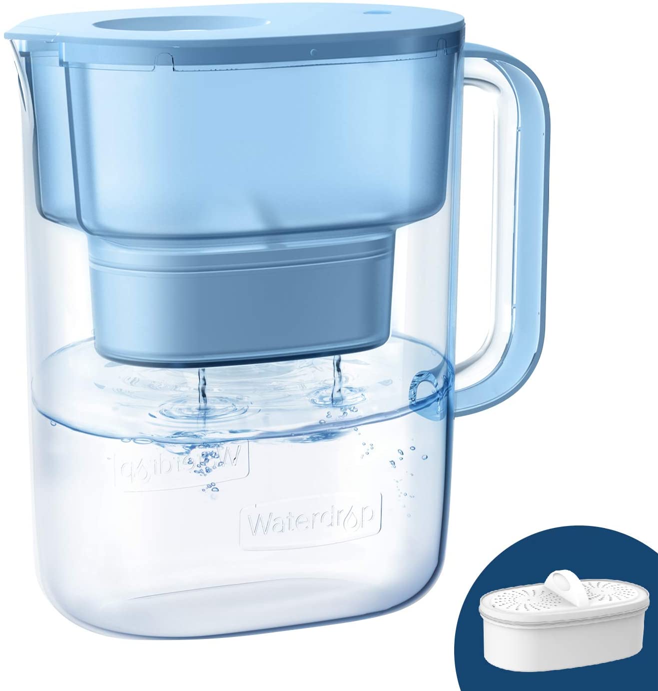 Waterdrop Pitcher TDS Long-Lasting Water Filter