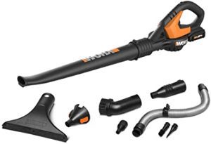 WORX 20V Battery-Operated Cordless Multi-Use Sweeper & Accessories