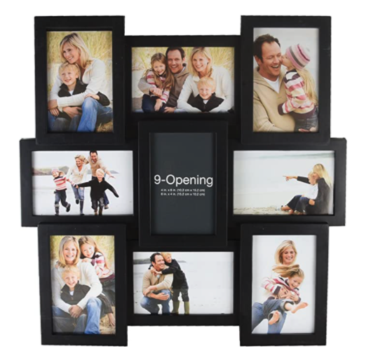 Melannco Built-In Sawtooth Brackets Wall Mounting Collage Picture Frames