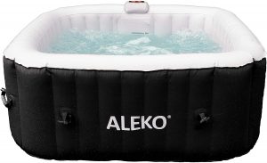 ALEKO Digital Temperature Control Inflatable Hot Tub, 4-Person