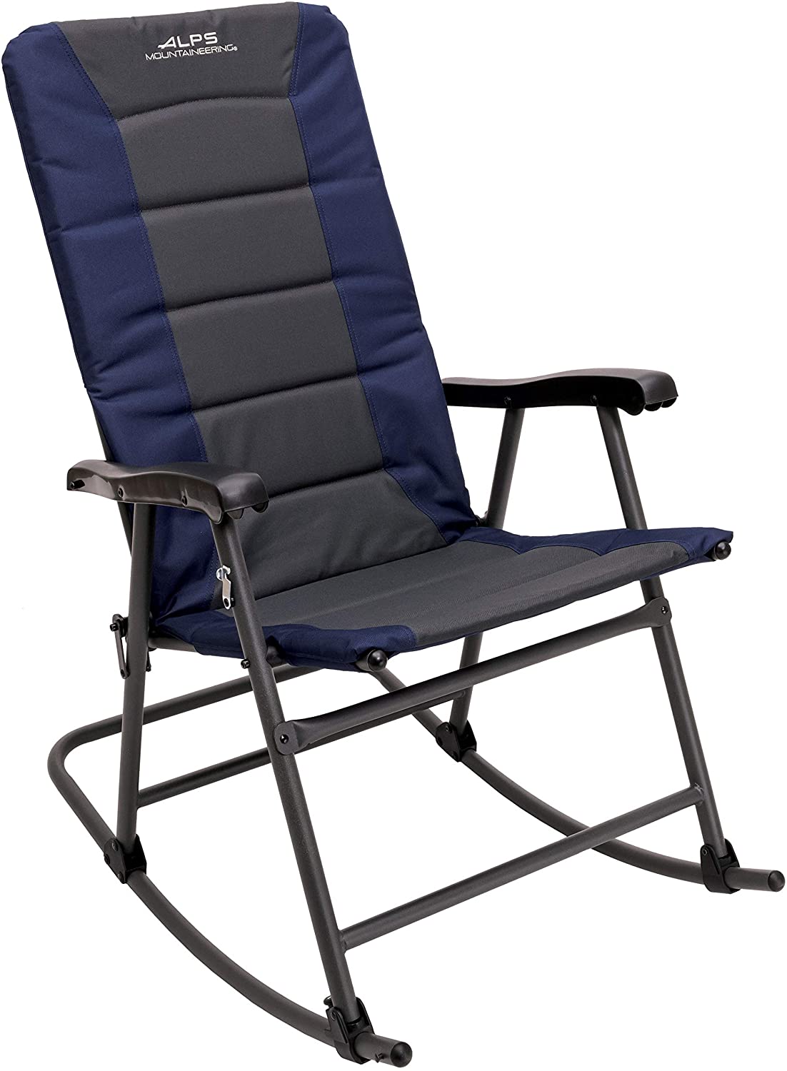 ALPS Mountaineering 600D Polyester Fabric Powder-Coated Steel Frame Fold-Up Rocking Chair