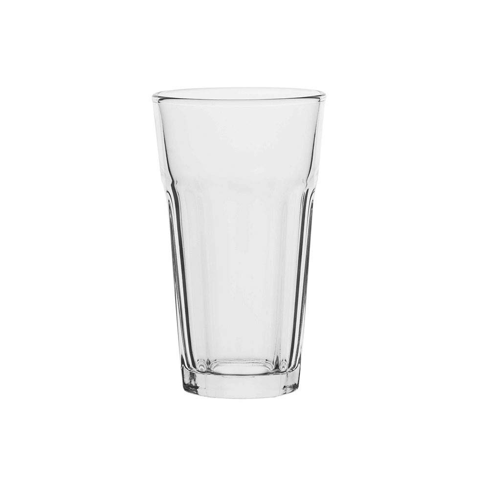 AmazonCommercial Shatter-Resistant Glass Tumblers & Water Glasses, 8-Count