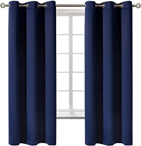 BGment Energy Saving Thermal Insulated Curtains, 42 x 63-Inch