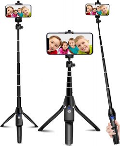 BZE Portable Adjustable Selfie Stick, 40-Inch