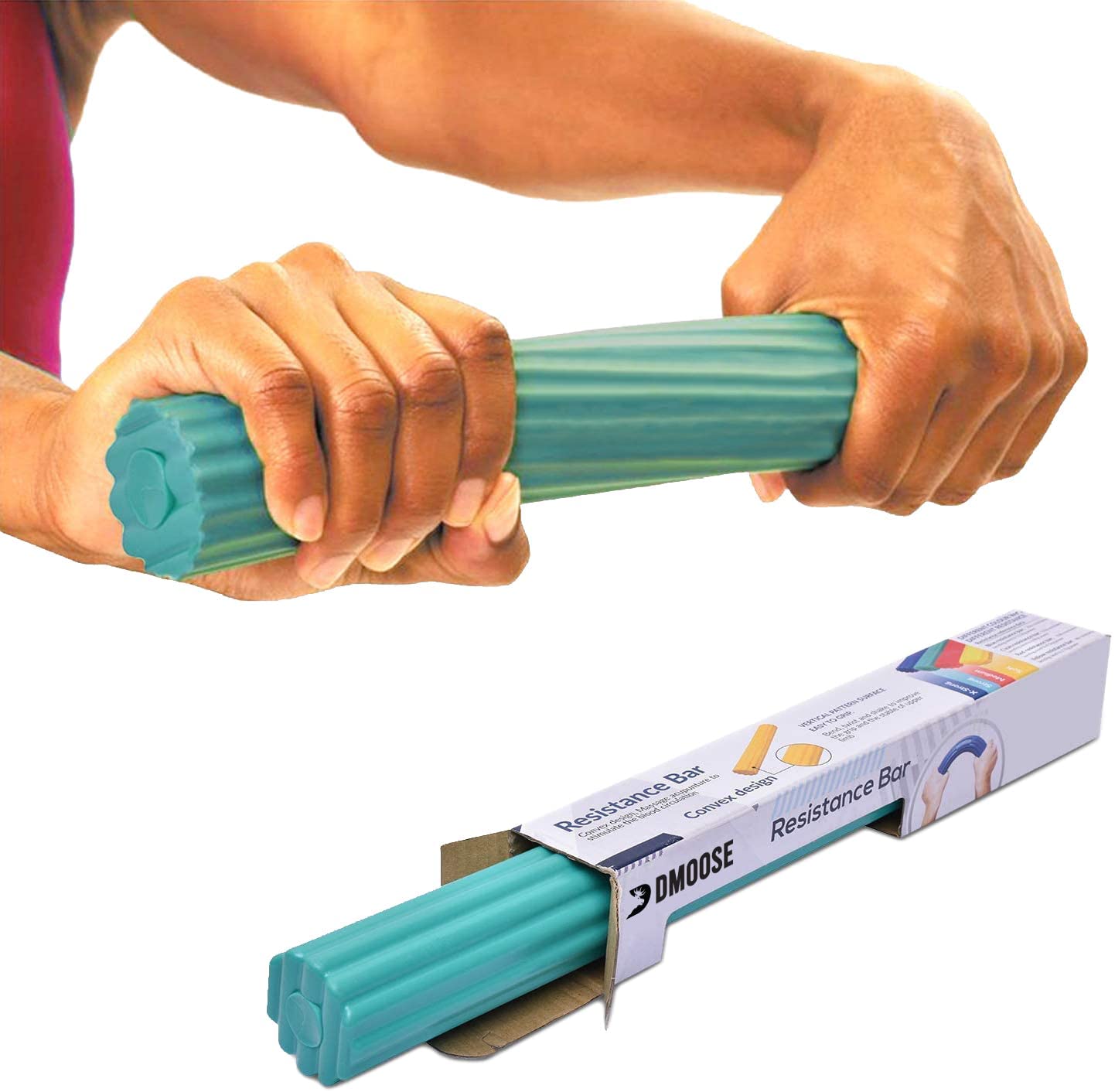 DMOOSE Hypoallergenic Flexible Resistance Bar Occupational & Physical Therapy Aids