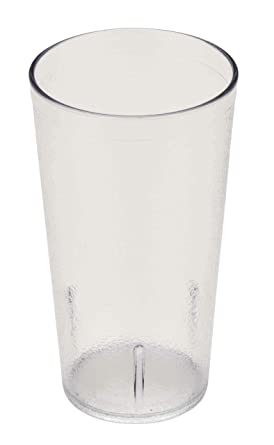 GET 16-Ounce Commercial Durability Plastic Restaurant Glass, 4-Pack