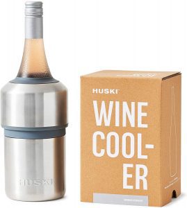 Huski Brushed Stainless Adjustable Bottle Chiller